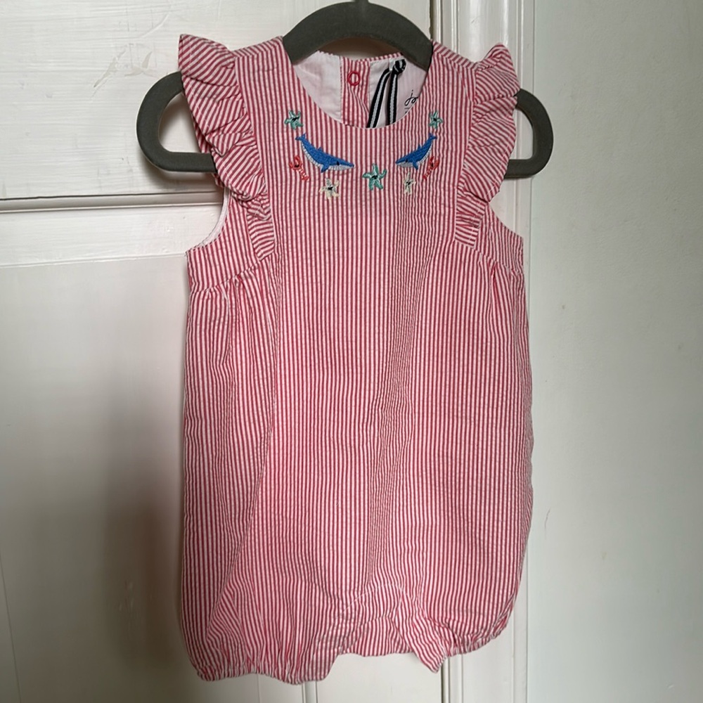 Joules “little explorer bubble”, NWT, girls size 3-6m